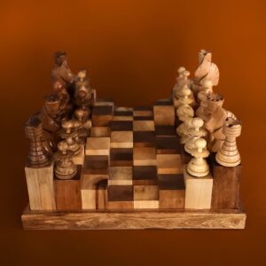مهره شطرنج ساده چوبی(درجه یک) کد14000002